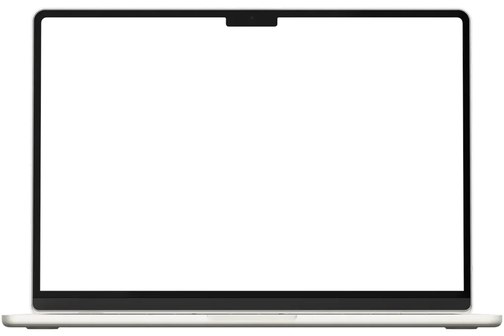 Mockup de notebook